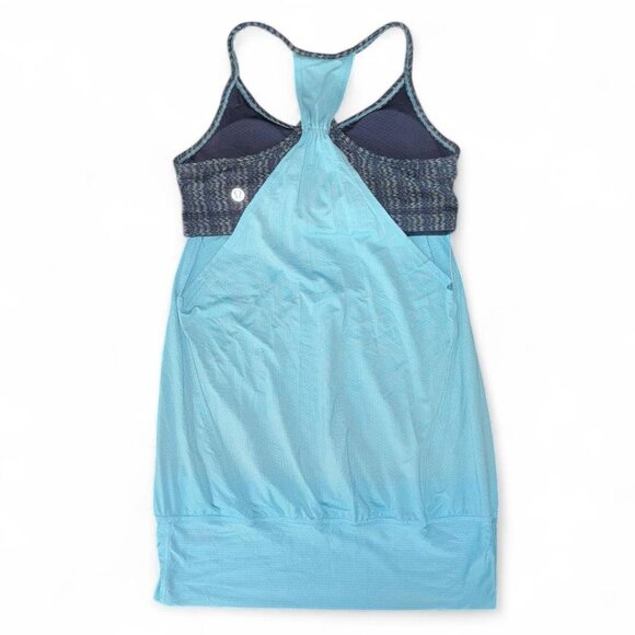Lululemon No Limits Tank Top Blue Moon / Ziggy Wee August Inkwell - Picture 4 of 4